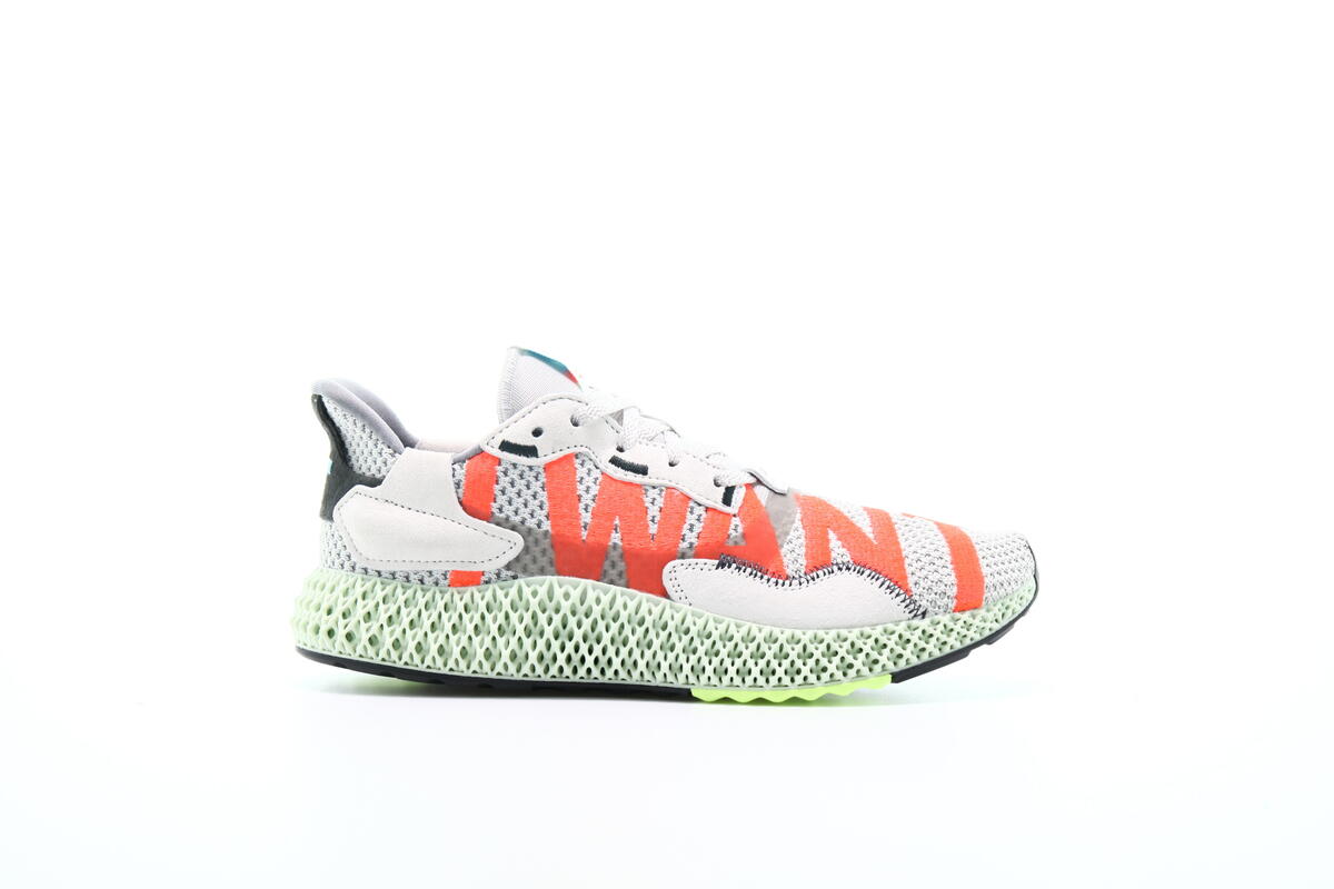 Futurecraft Zx4000 Adidas Originals Zx Zx 4000 4d Footwear White